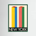 New York Twin Towers Poster – poster and art print