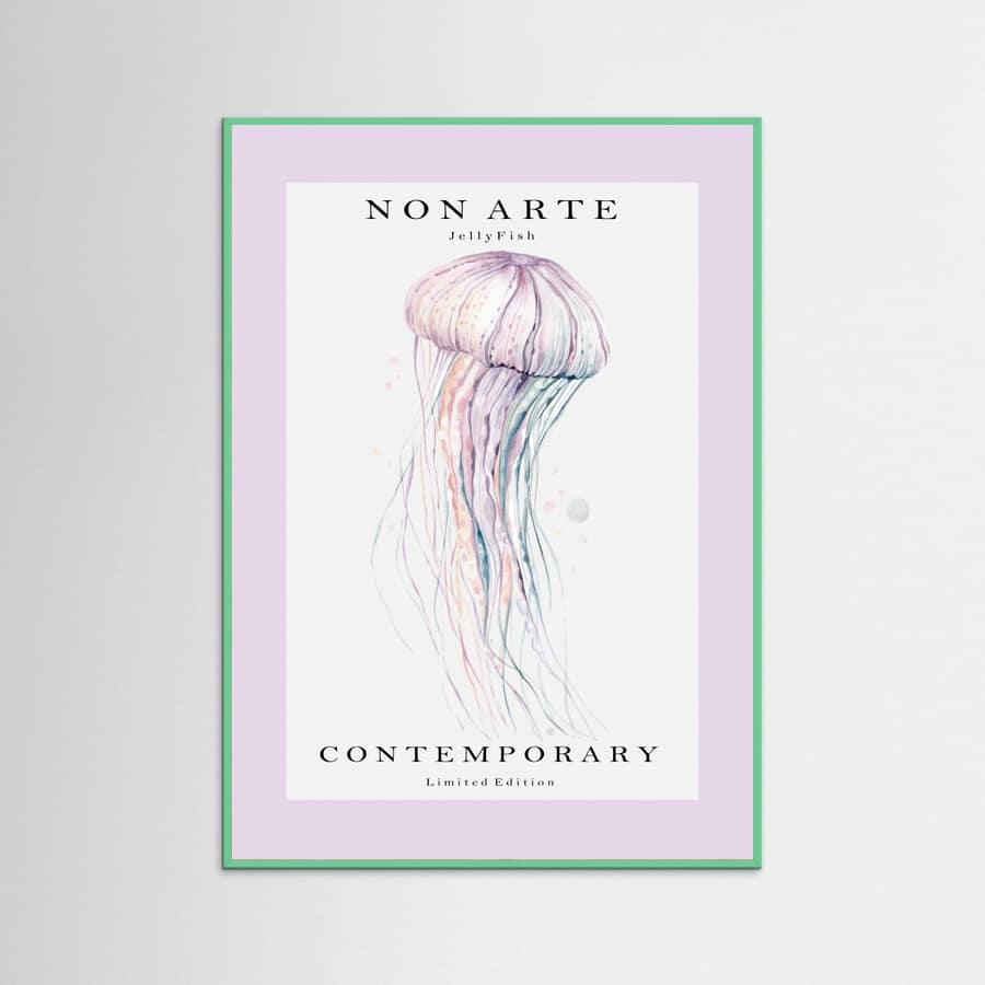 Plakat Non Arte Jellyfish – plakat i druk artystyczny