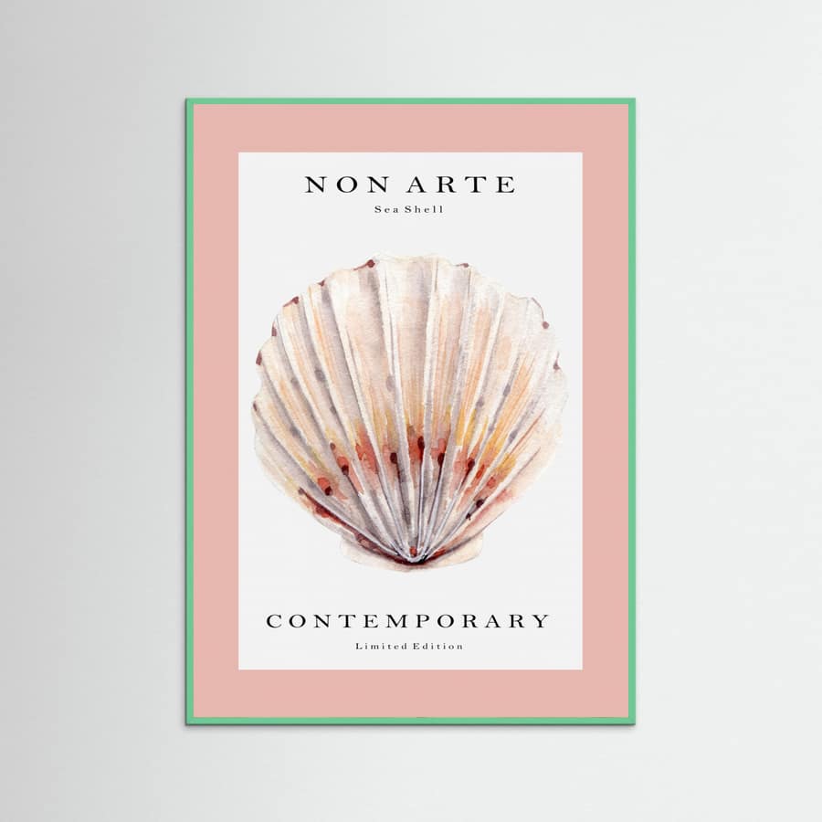 Plakat Non Arte Sea Shell no.2 – plakat i druk artystyczny