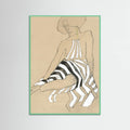 Nude Art Nouveau Poster – poster and art print