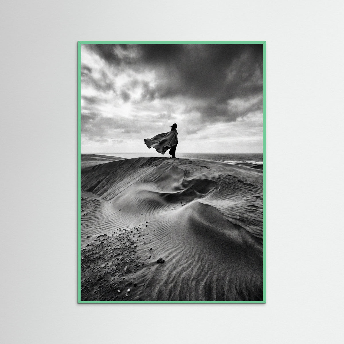 Mint Wood Ocean Muse