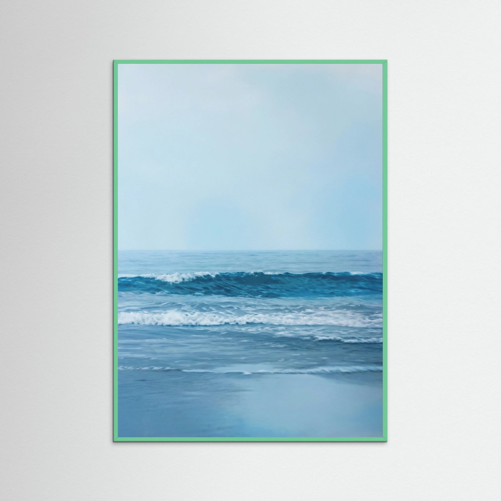 Mint Wood Ocean Serenity Blue