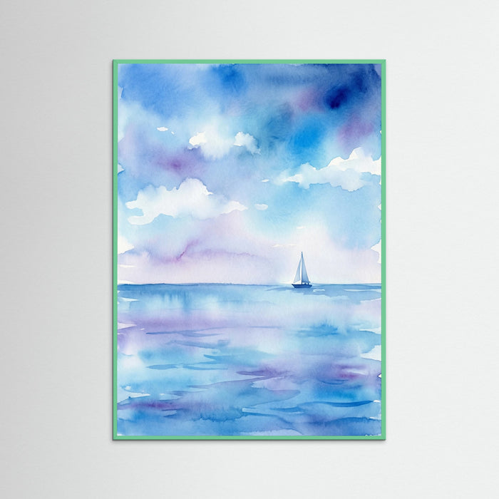 Mint Wood Oceanic Flight Blue