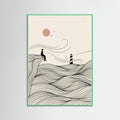 Mint Wood Oceans Embrace