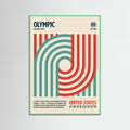 Poster Olympic National Park Travel Poster – poster e stampa artistica