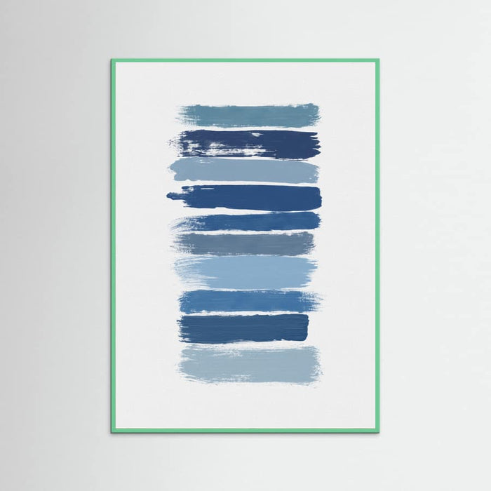 Póster Ombre Blue – póster e impresión artística