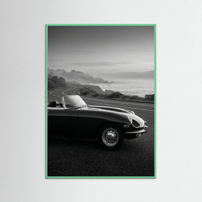 Open Road Porsche – poster och konsttryck