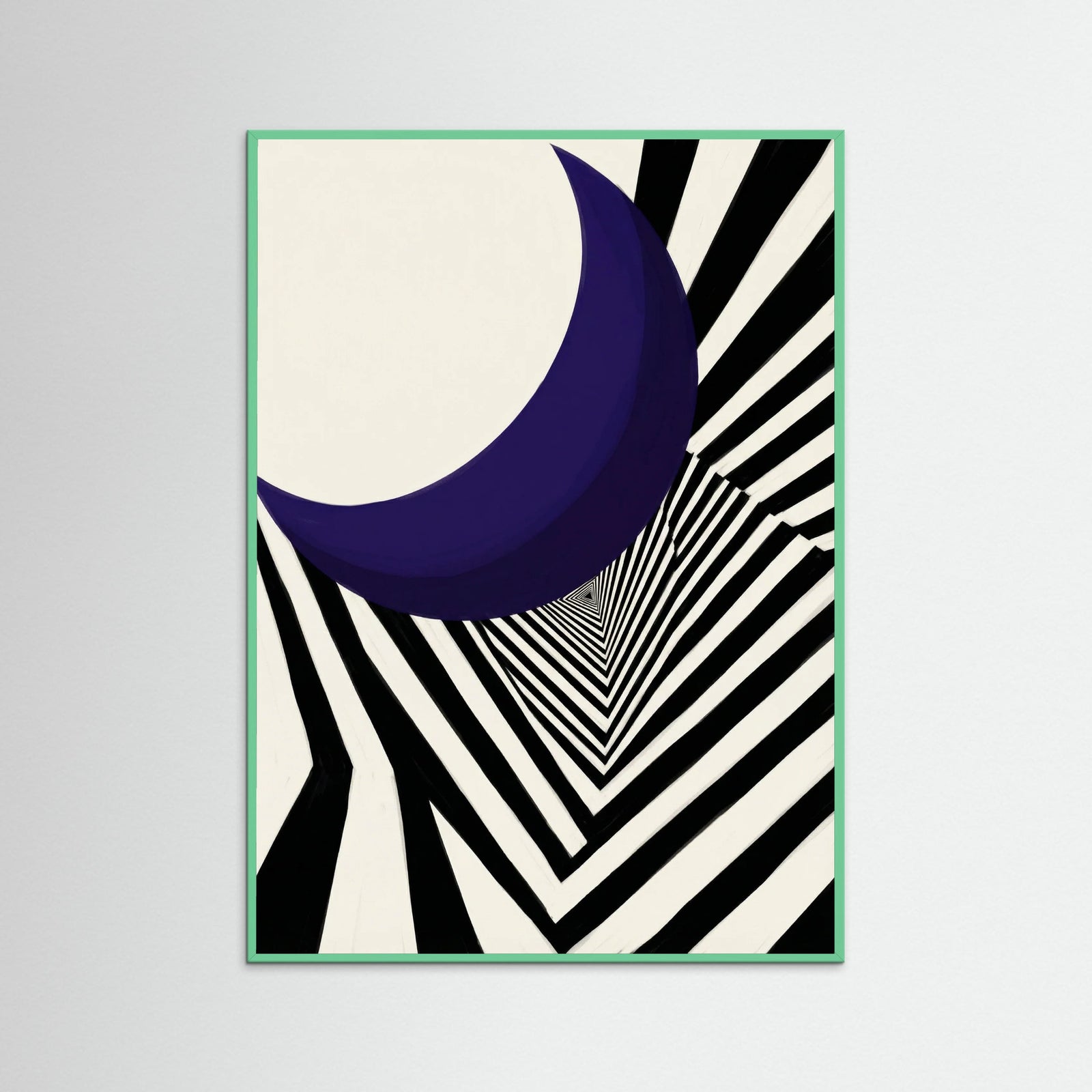 Mint Wood Orange Horizon