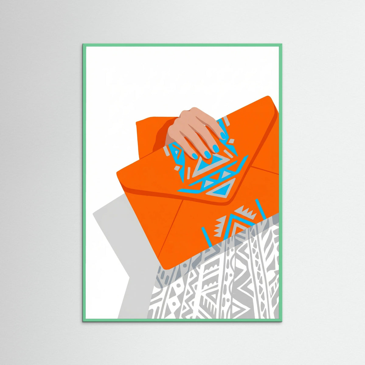 Mint Wood Orange Strides