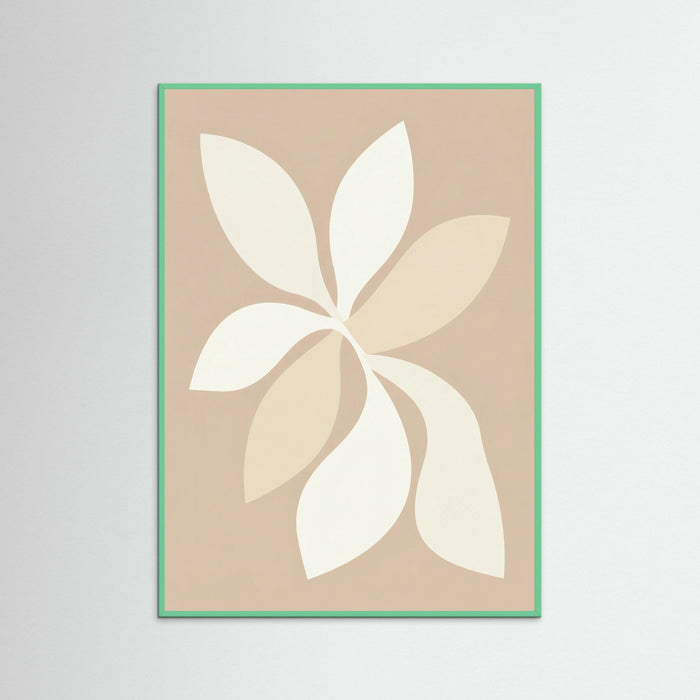 Mint Wood Organic Abstraction
