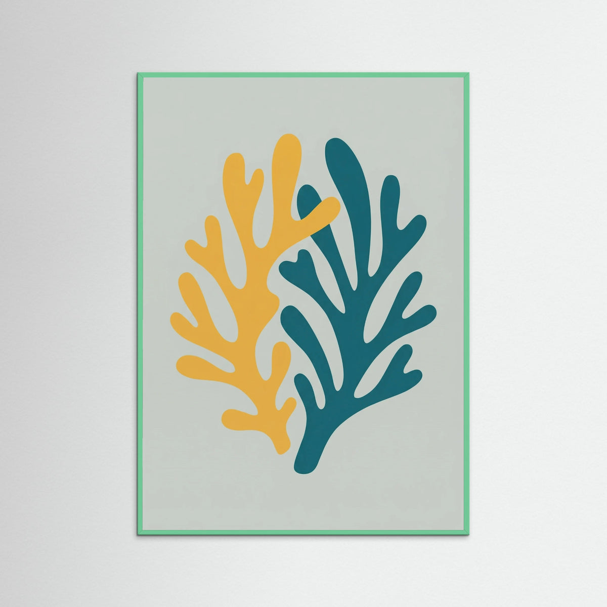 Mint Wood Organic Bloom Blue