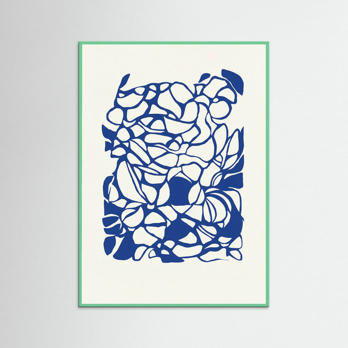 Mint Wood Organic Blue Flow