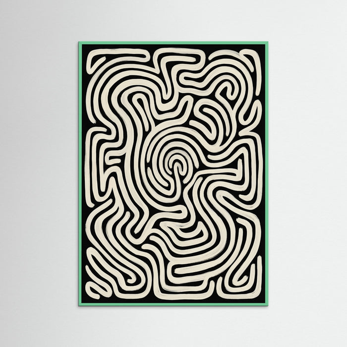 Mint Wood Organic Flow Black