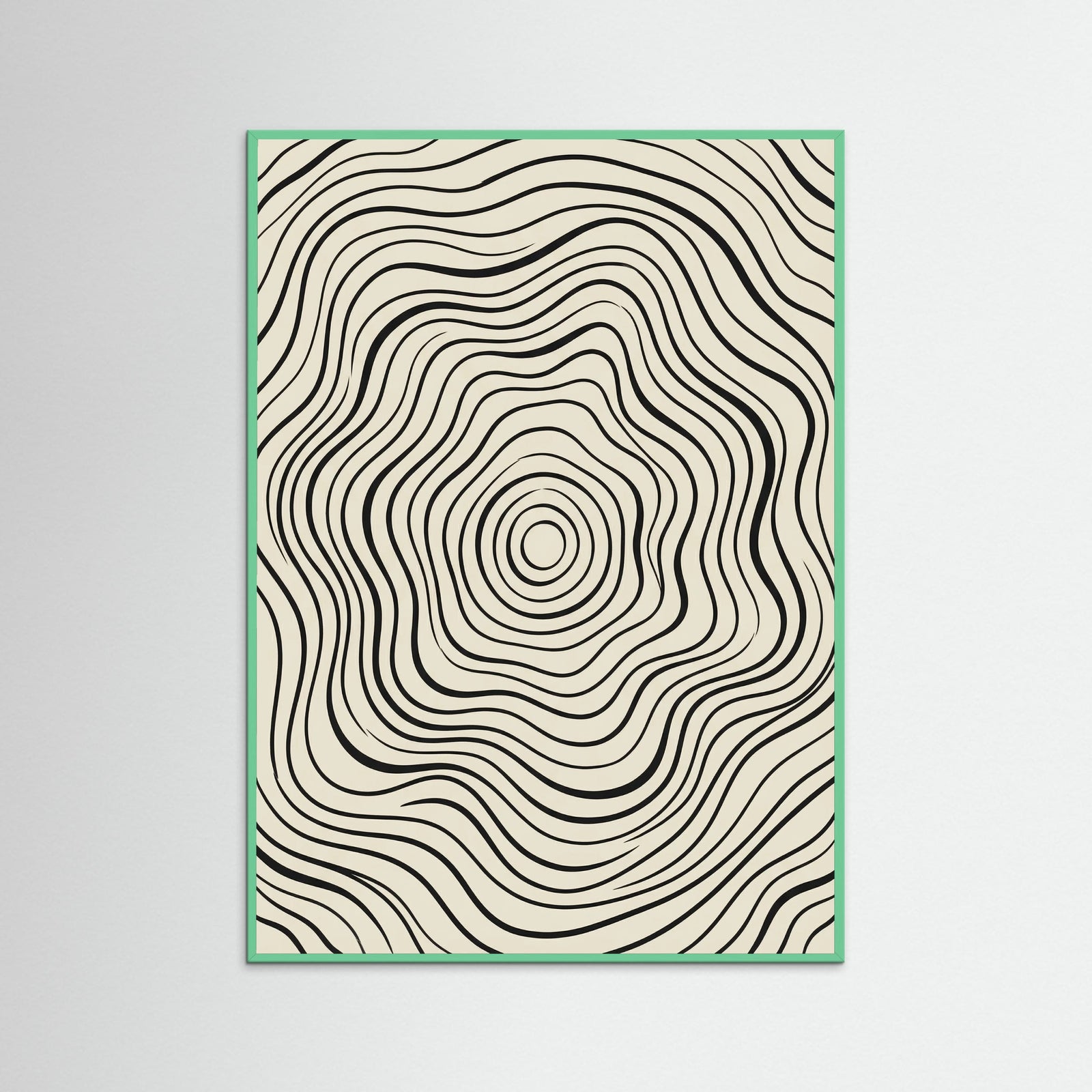 Mint Wood Organic Flow Black