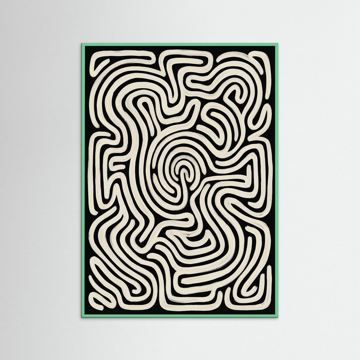 Mint Wood Organic Flow Black