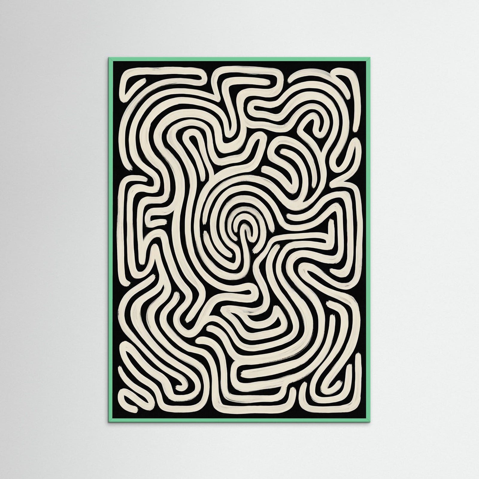 Mint Wood Organic Flow Black