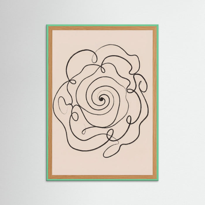 Mint Wood Organic Flow Black