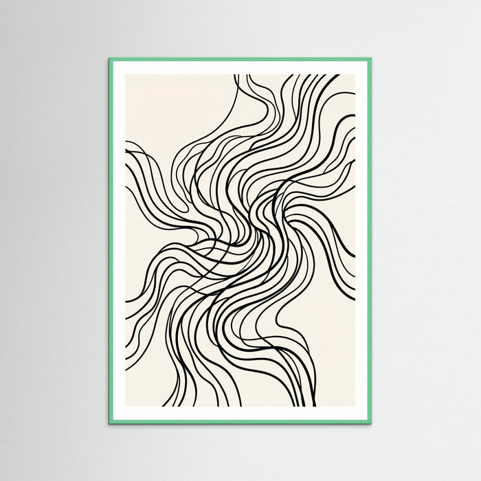 Mint Wood Organic Flow Black