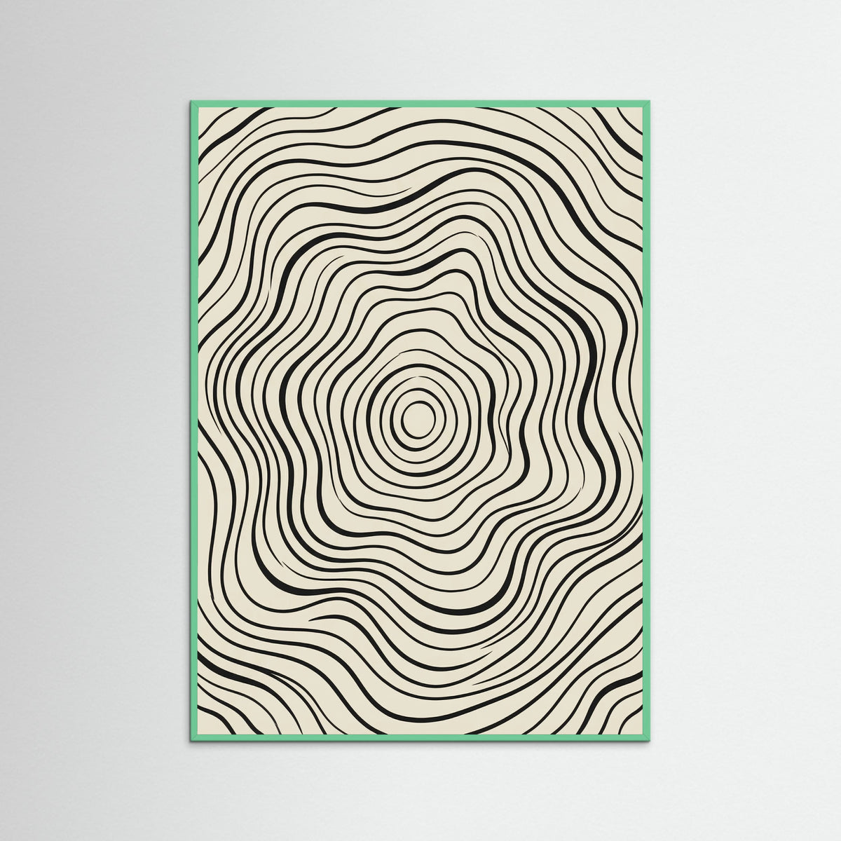 Mint Wood Organic Flow Black