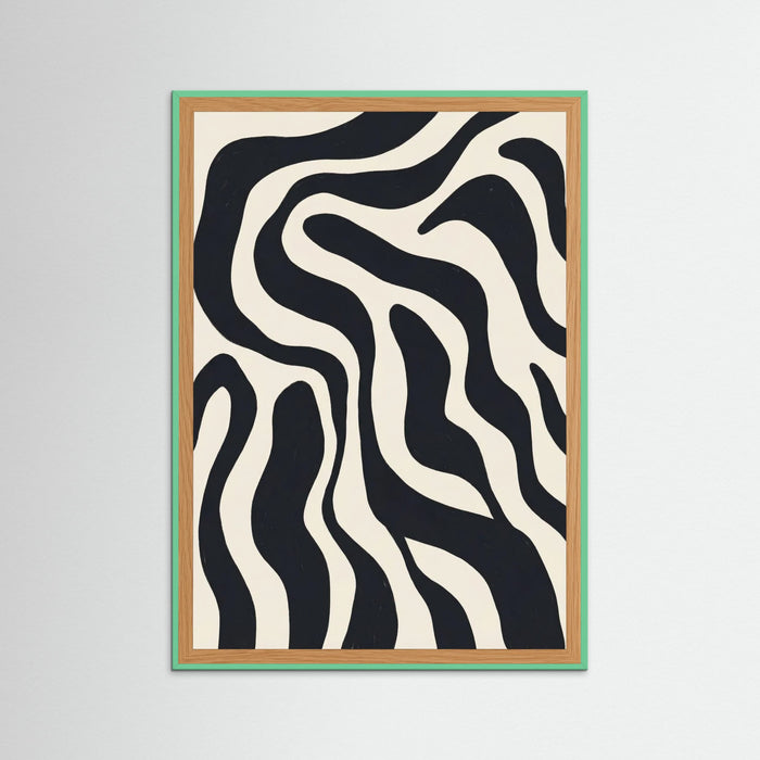 Mint Wood Organic Flow Black