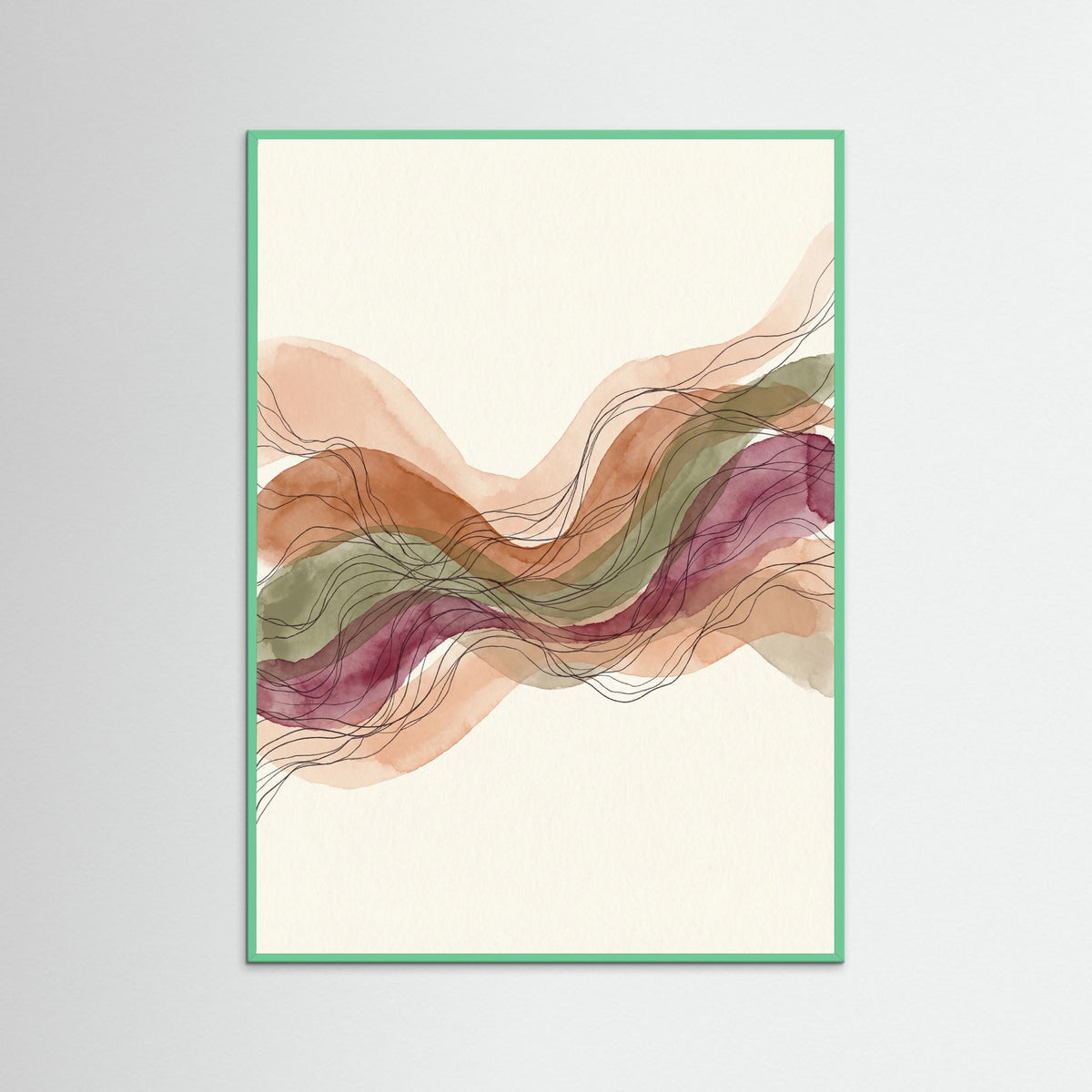 Mint Wood Organic Flow Brown