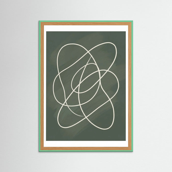 Mint Wood Organic Flow Green