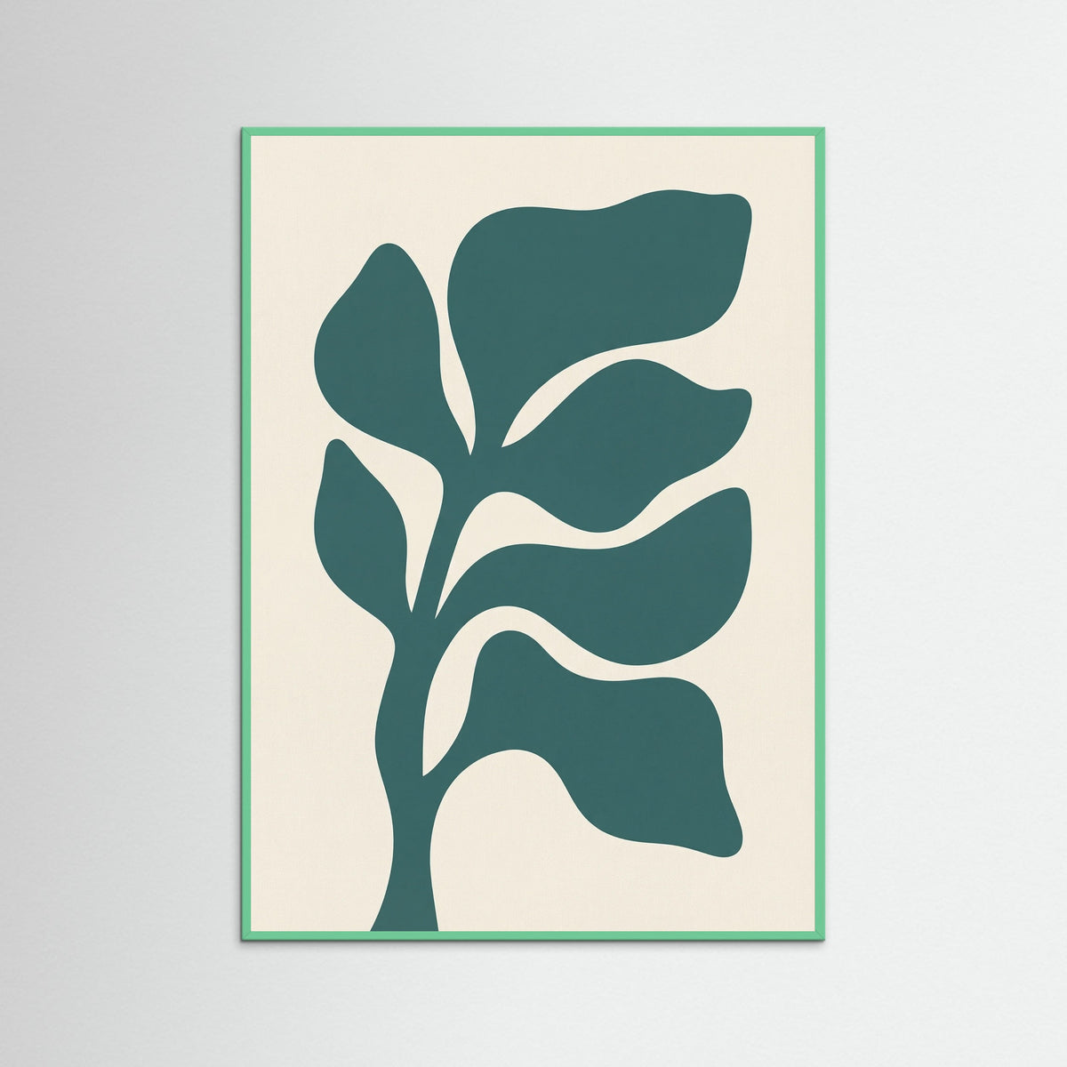 Mint Wood Organic Flow Green