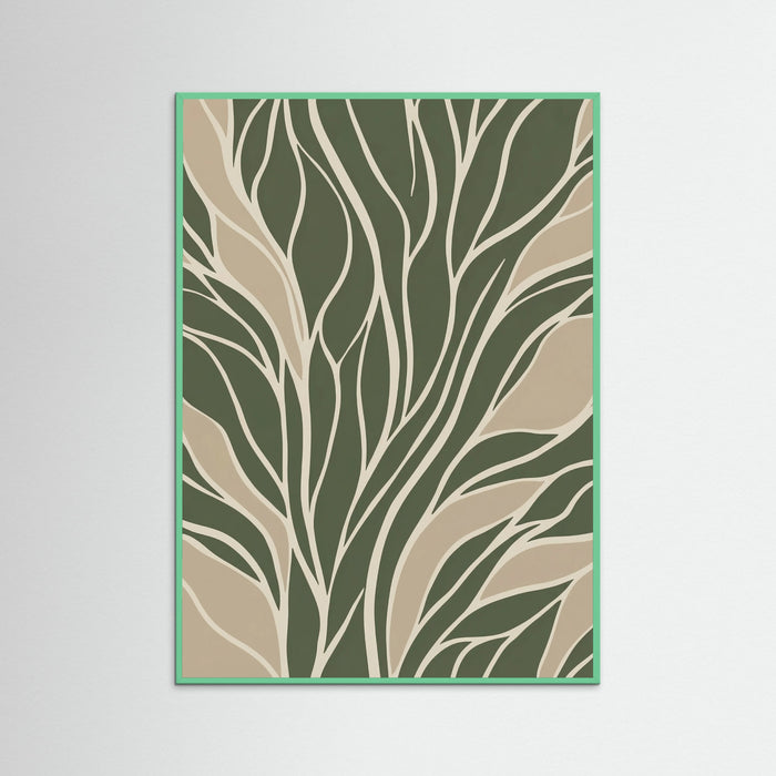 Mint Wood Organic Flow Green