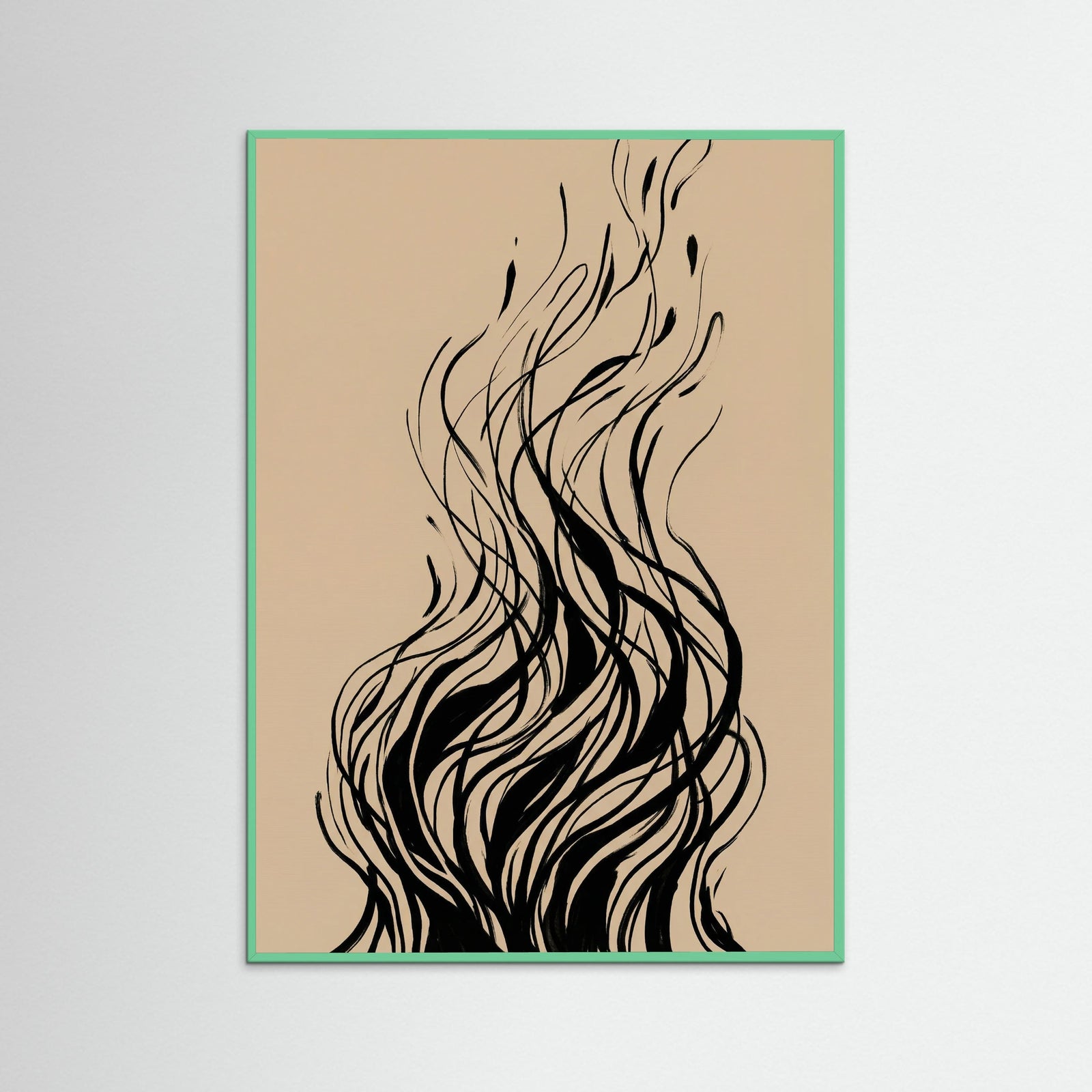 Mint Wood Organic Flow