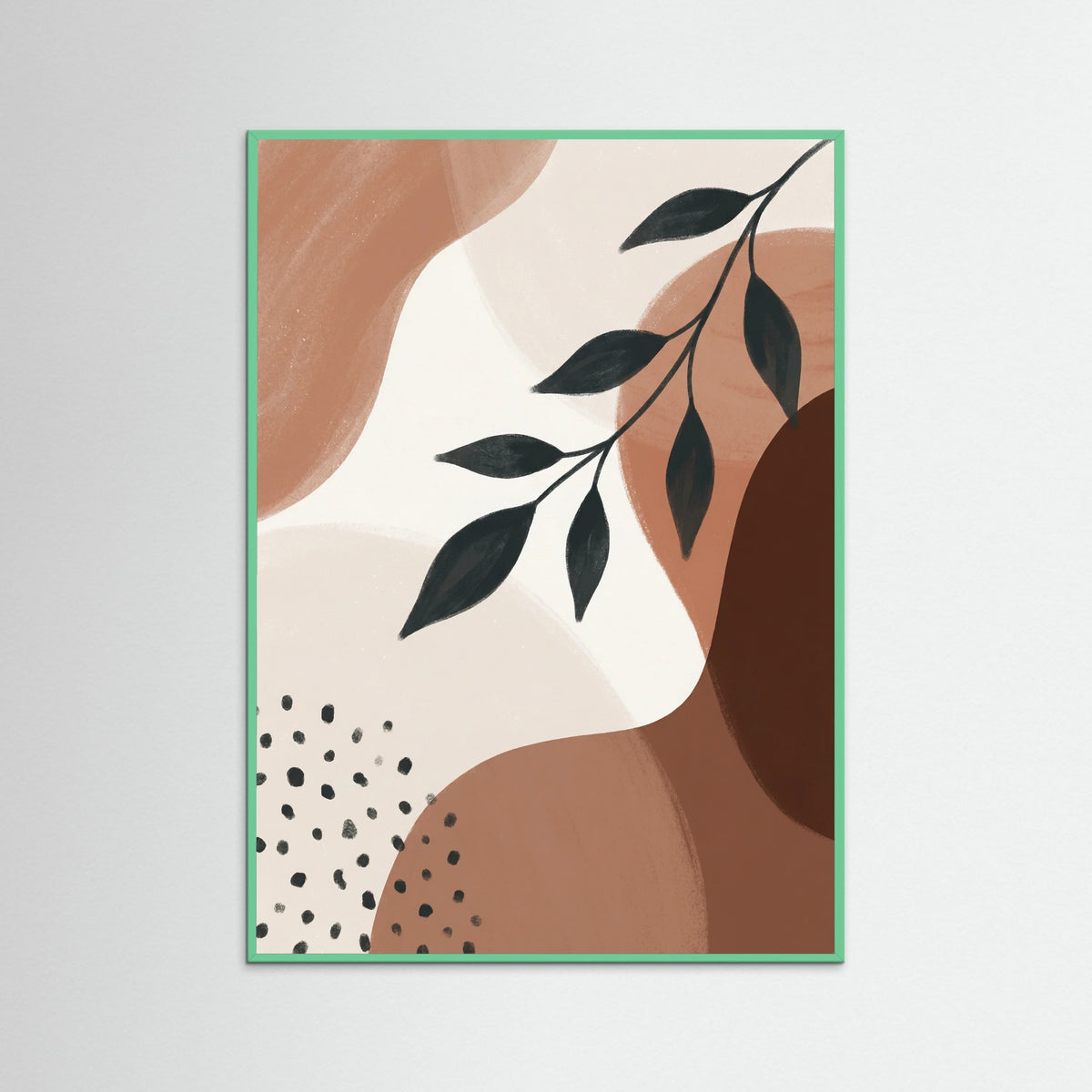 Mint Wood Organic Forms Dance