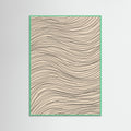 Mint Wood Organic Swirl