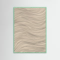 Mint Wood Organic Swirl