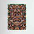 Mint Wood Ornate Foliage