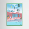 Mint Wood PALM SPRINGS Poster