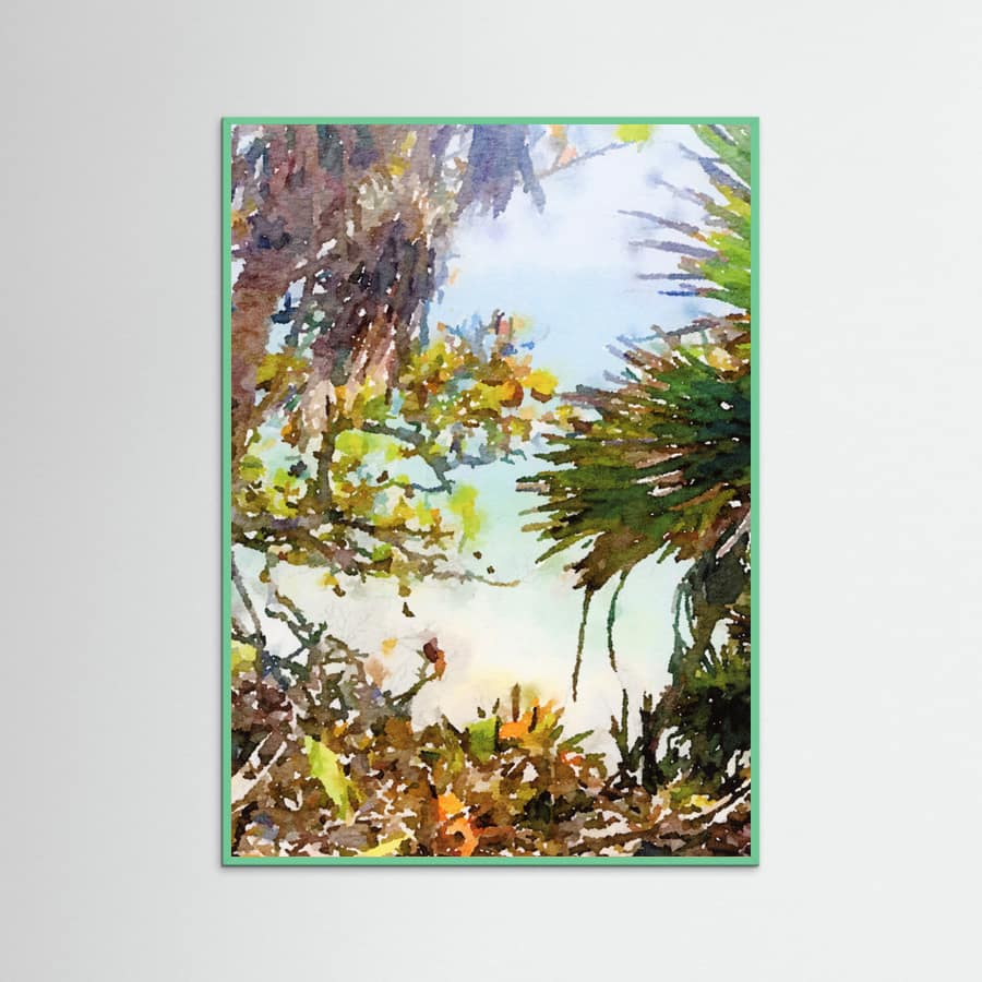 Palms In The Sky Poster – poster och konsttryck