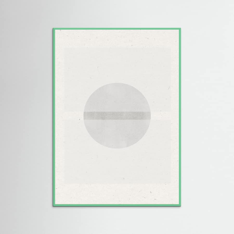 Paper Rise Collage Poster – plakat og kunsttryk
