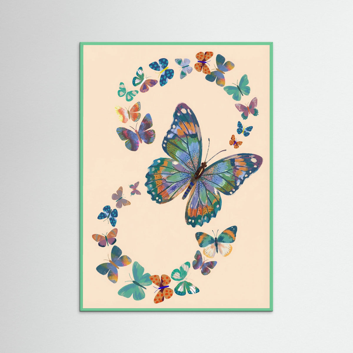 Mint Wood Papillon Garden