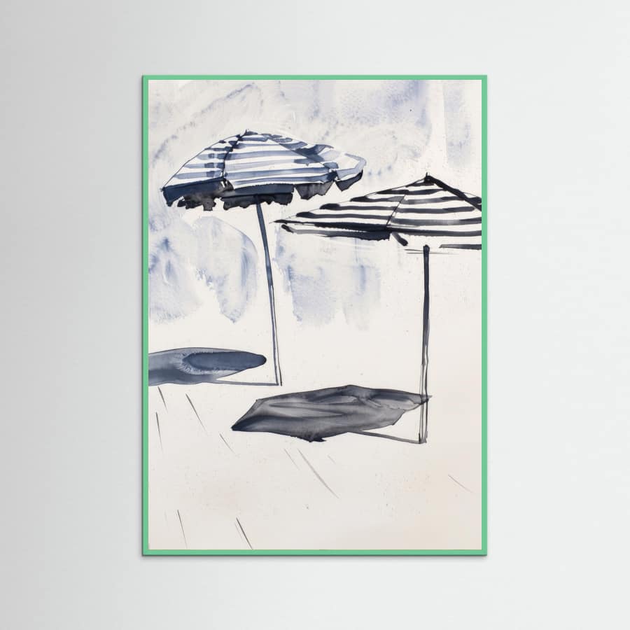 Parasols Poster – Poster und Kunstdruck