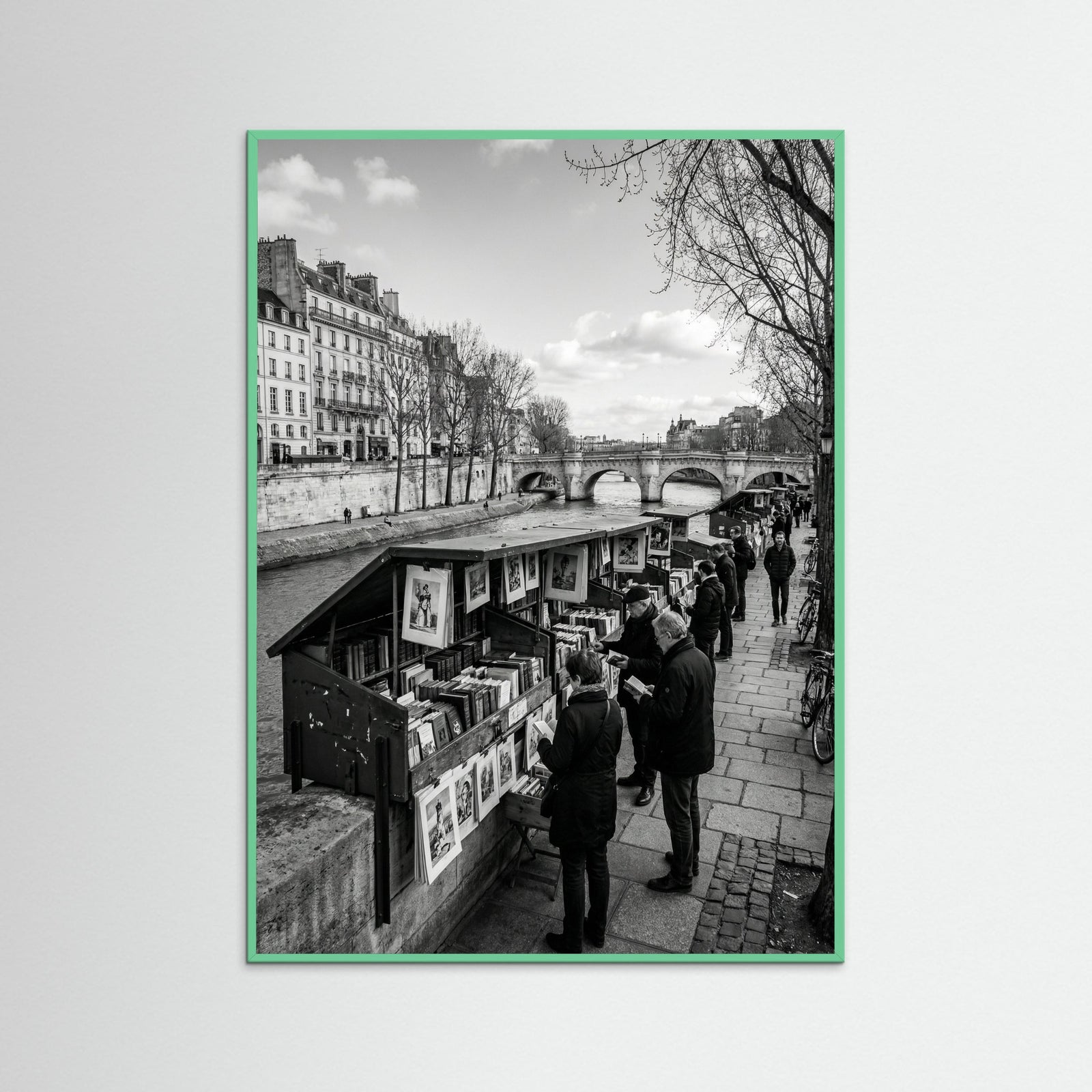 Mint Wood Parisian Cafe Corner