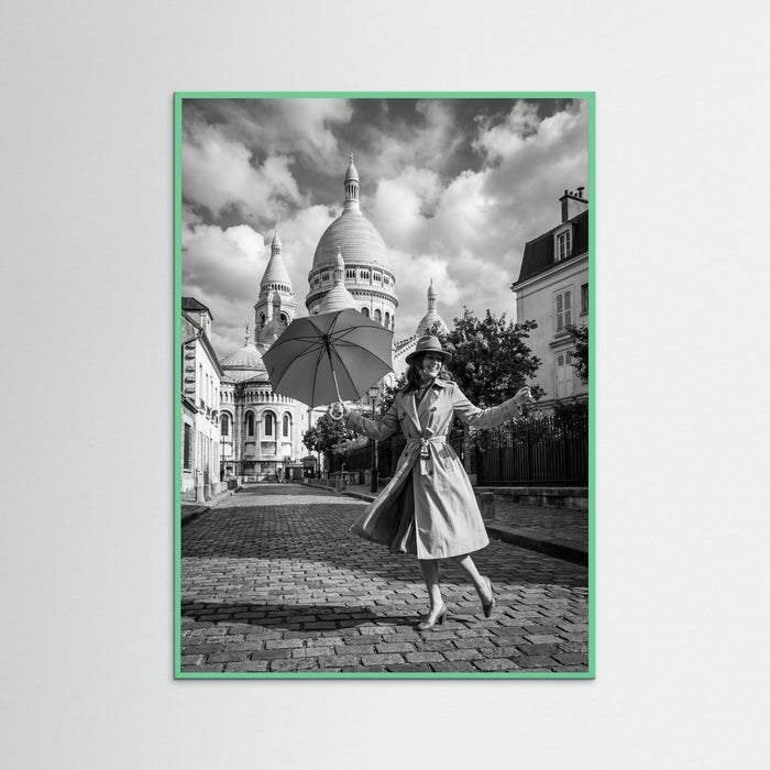 Mint Wood Parisian Whimsy
