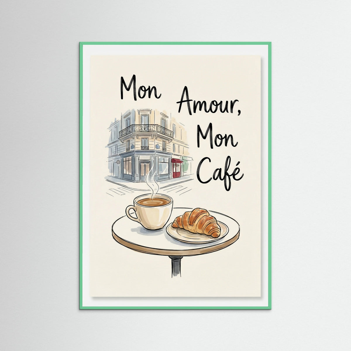 Mint Wood Parisian Wine Dream