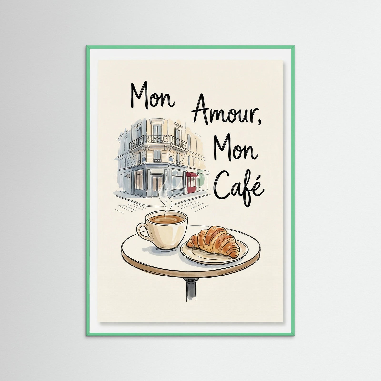 Mint Wood Parisian Wine Dream