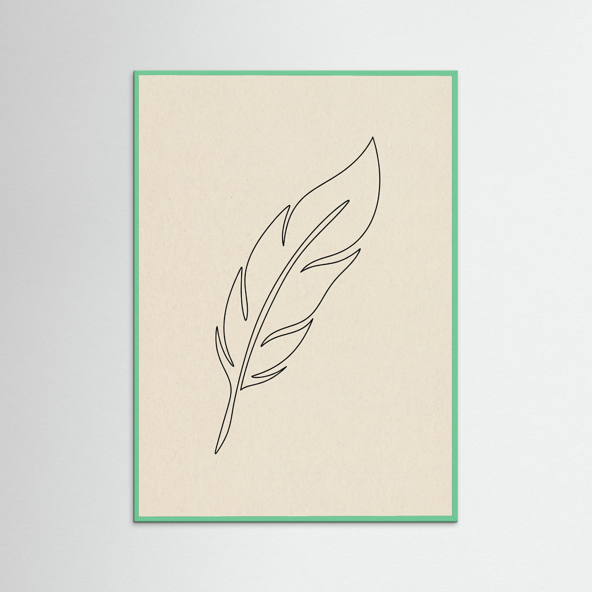 Mint Wood Peaceful Flight