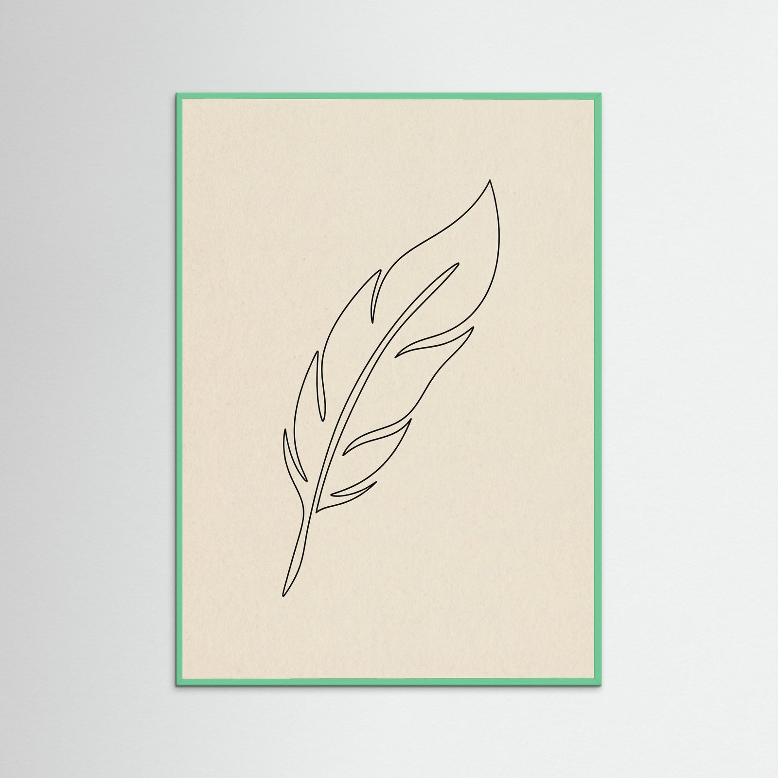 Mint Wood Peaceful Flight