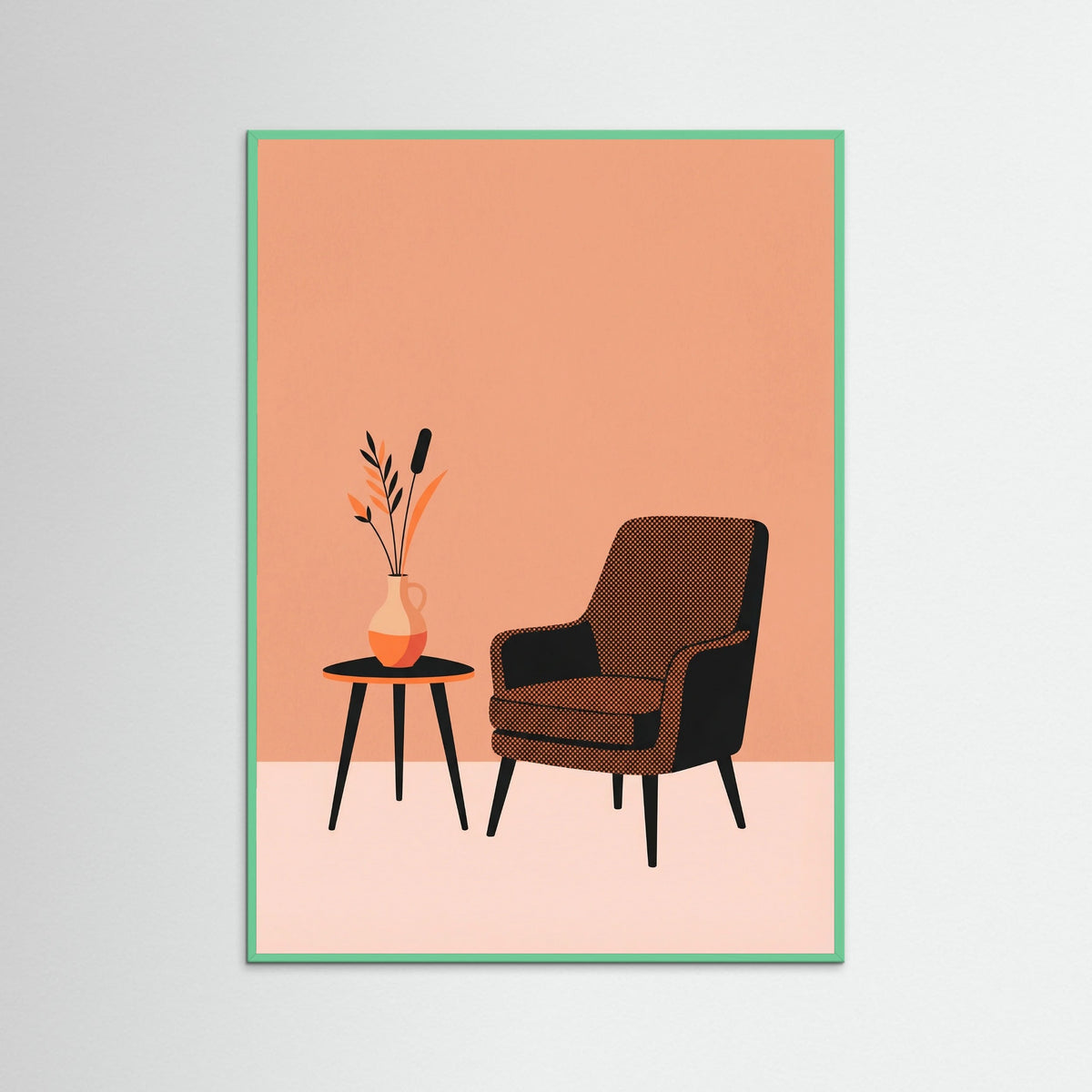 Mint Wood Peach Muse
