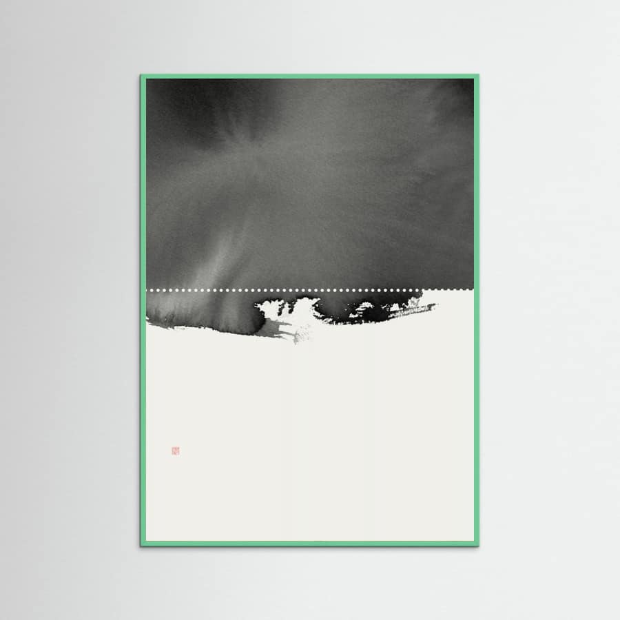 Perforation -juliste – juliste ja taidepainatus