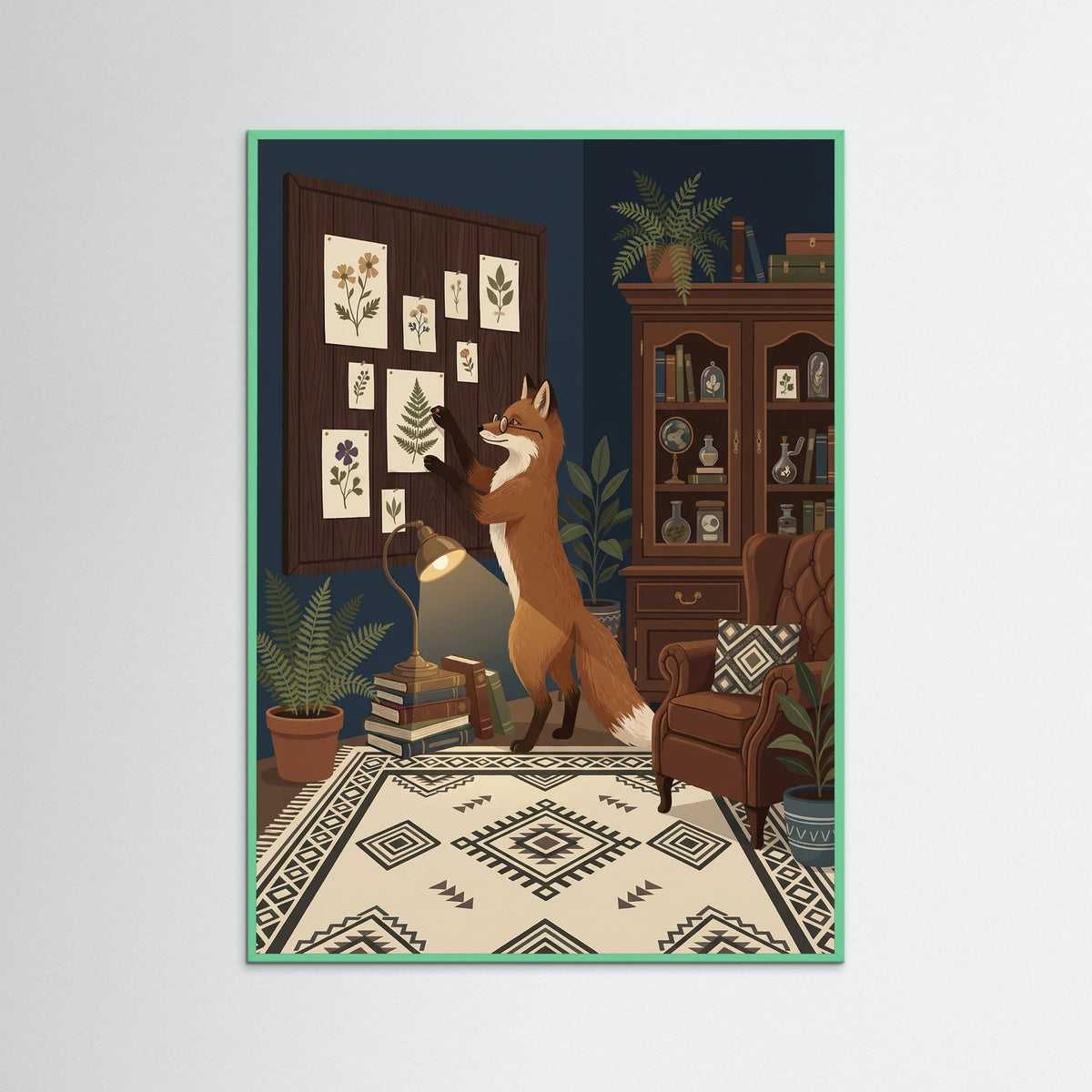 Mint Wood Piano Practice