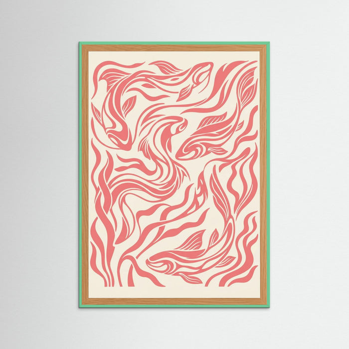 Mint Wood Pink Flight
