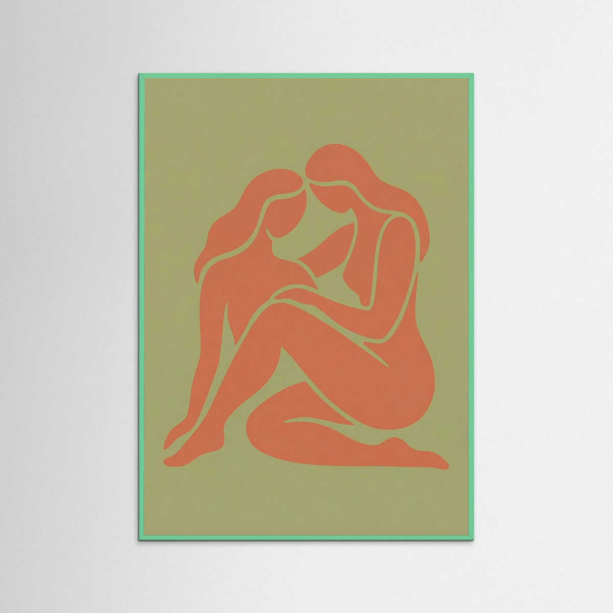 Mint Wood Pink Serenity