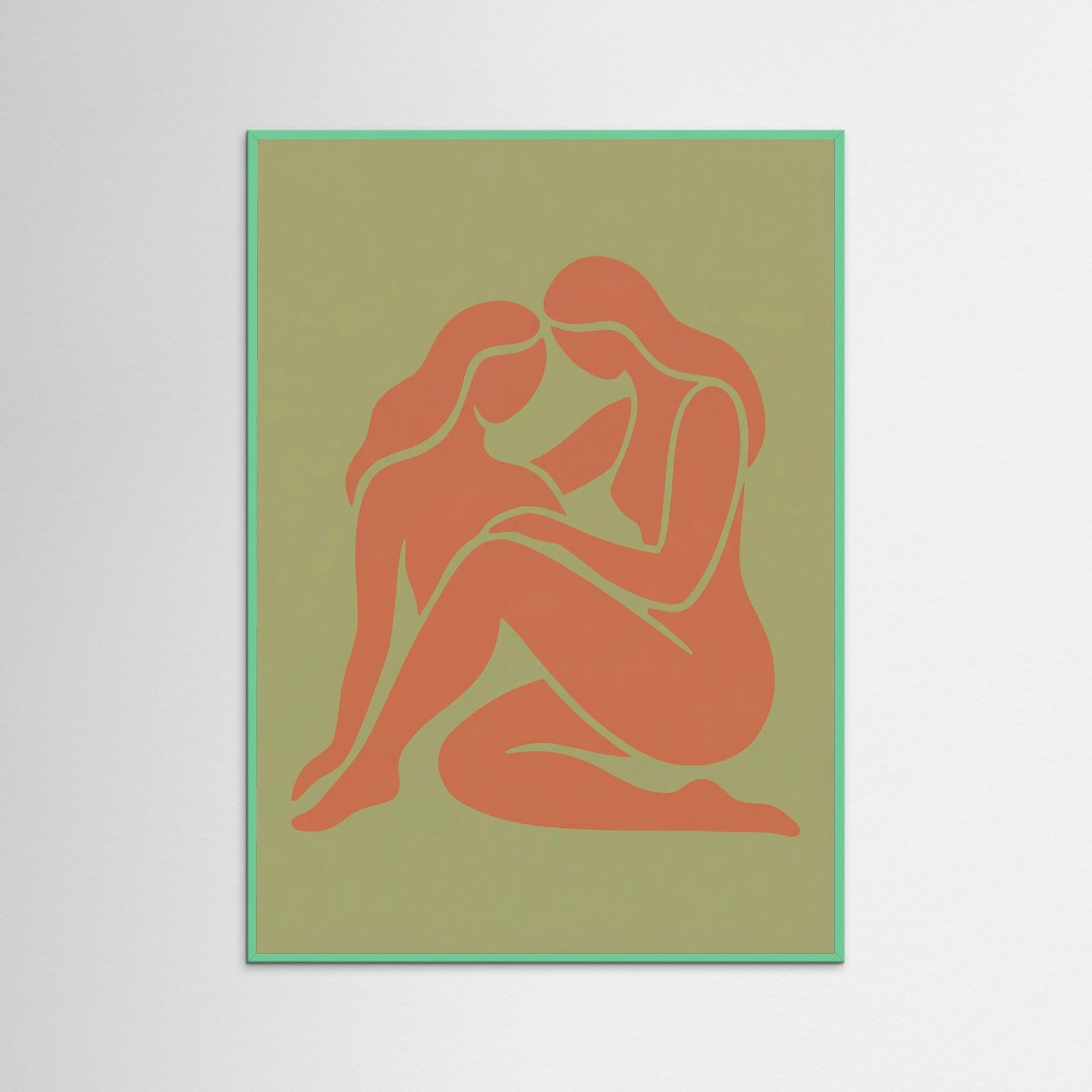 Mint Wood Pink Serenity